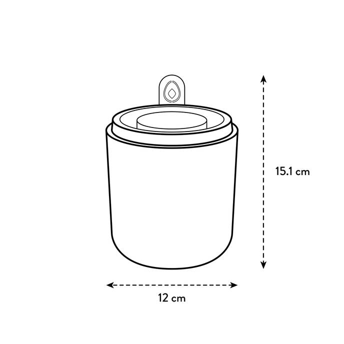 amazing avocado pot blanco lino